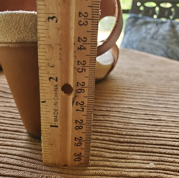 Comfortview Predictions Women's Wedge heel open toe ankle strap sandals 10W - Picture 9 of 13